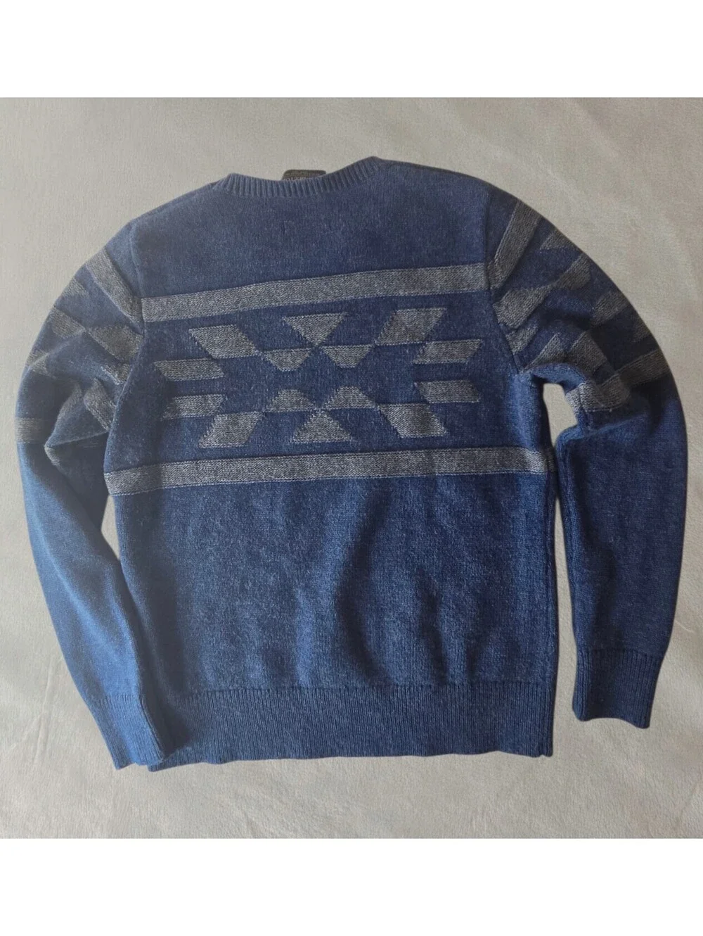 Pendleton Wool Aztec Pattern Crewneck Sweater Medium